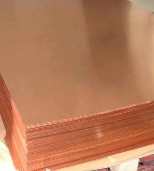 Chinese Manufacturing Facility Personalized Top Quality Pure Copper C12000 C11000 C12200 Red Copper Plate Sheet